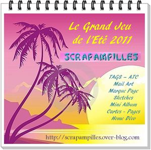 Logo Eté 2011 Scrapampilles