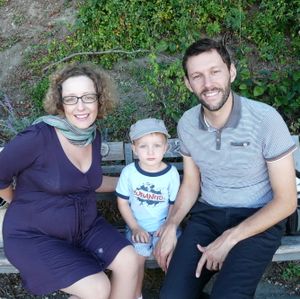 en famille sur les hauteurs