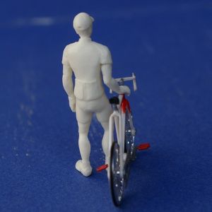 Cycliste miniature echelle 1/43