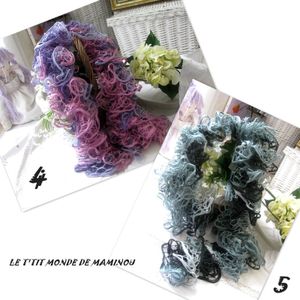 ECHARPES katia triana lux jeu maminou 1