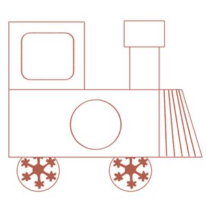 gratuit locomotive paper toys à colorier