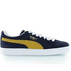 puma suede bleu jaune