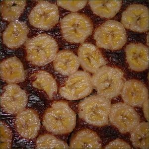 Gâteau banane chocolat. Gâteau banane chocolat.