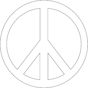 Coloring Pictures Of Peace Sign Collages 34