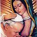 Notre Dame de Guadalupe : 12 décembre. Le Pape Jean-Paul II repose sur Son Coeur.