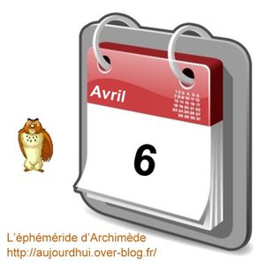 éphéméride 06 avril