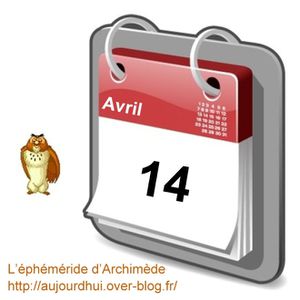 éphéméride 14 avril