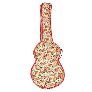 housse guitare fleurie lalé