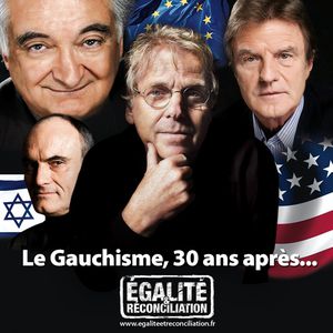 gauchisme 30 ans autocollant rvb8