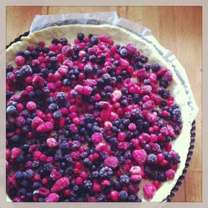 tarte fruits rouges