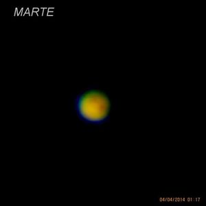 MARTE, ABRIL 2014, ASTRONOMIA GLAUCOART