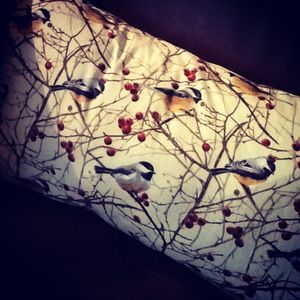 coussin oiseaux