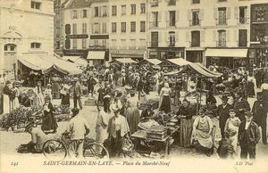 Marché Place du Marché Neuf à Saint-Germain-en-Laye (78100)