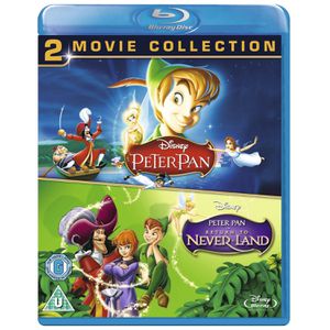 Peter Pan 1 & 2 [Blu-ray] [1953][Region Free]