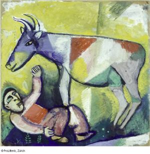 22 Chagall 12 l'homme et la bête Kunstmuseum Bâle