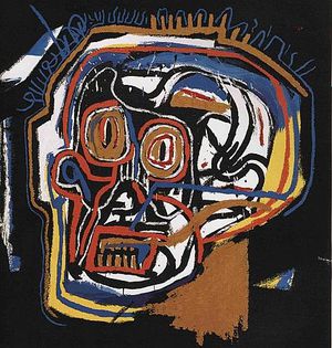 22 Basquiat 83 Tête Succession basquiat