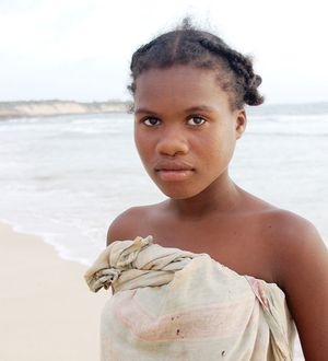 Madagascar,le Grand Sud,femme de Lavanono