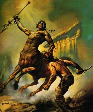 greek mythology half man half horse