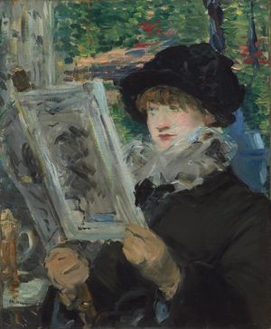 3 Manet 1879-80 La liseuse Chicago Art Institute