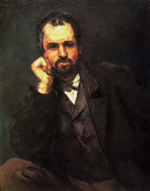 Cézanne portrait man
