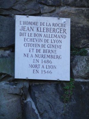 Homme de la Roche (plaque)