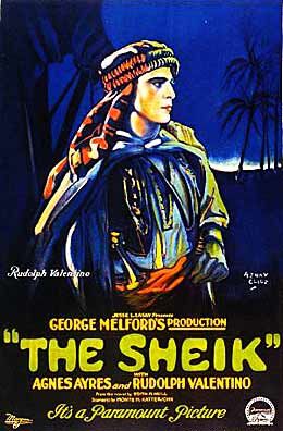 The Sheik Poster 1921