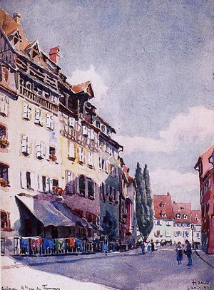 Quartier des tanneurs : rue des tanneurs