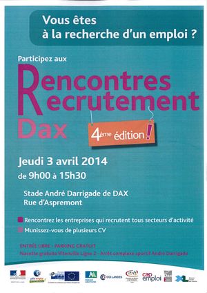 Forum rencontres et recrutements du pole emploi