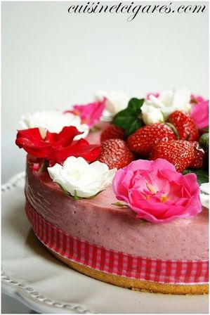 Bavarois Fraises Pistaches Duo 2000