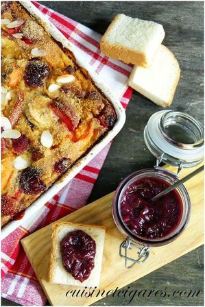 Cherry Curd et Pain Perdu Duo 1 Curd