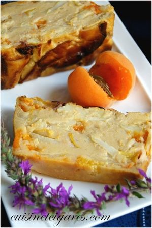 Flan pommes abricots nectarines Duo 20