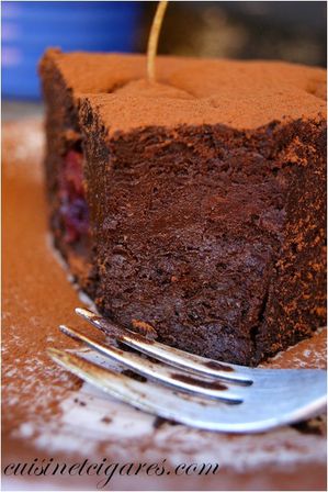Gâteau Choco lentilles Cerises Duo 2