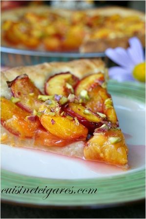 Tarte Briochée aux Nectarines Duo 10