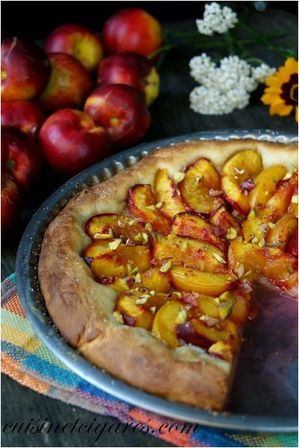 Tarte Briochée aux Nectarines Duo 100