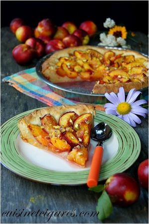 Tarte Briochée aux Nectarines Duo 1000