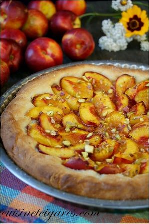 Tarte Briochée aux Nectarines Duo 2