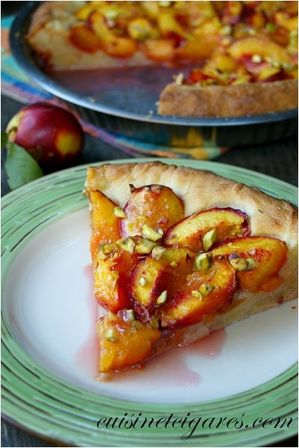Tarte Briochée aux Nectarines Duo 2000