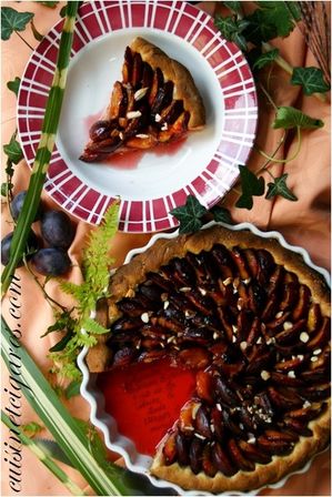 Tarte Briochée aux Quetsches Duo 2
