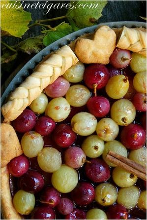 Tarte aux Raisins Caramélisés Duo 2
