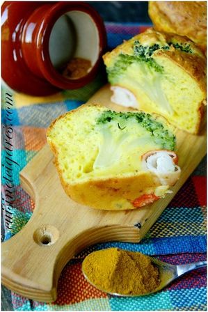 Muffins Brocolis Surimi Duo 2