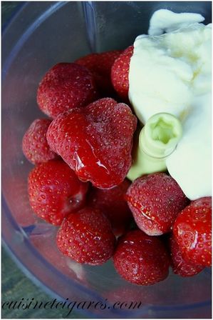 Glace Minute Fraise Duo 20