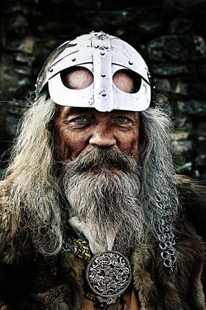 Portrait of a Viking by Cisoun