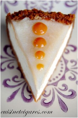Cheesecake Poire Duo 1b