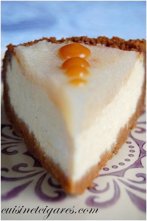 Cheesecake Poire Duo 2b