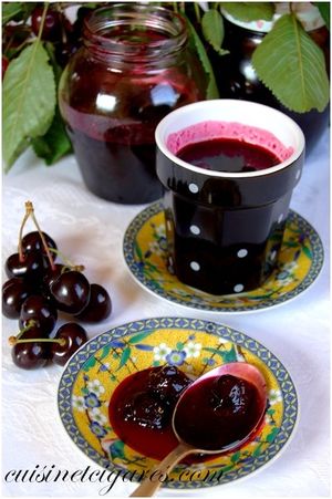 Confiture de Cerises Noires 4