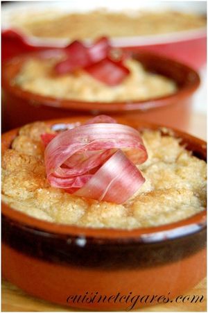 Crumble Rhubarbe et Pomme 2