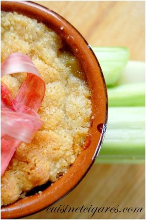 Crumble Rhubarbe et Pomme 4