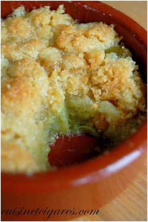 Crumble Rhubarbe et Pomme 6
