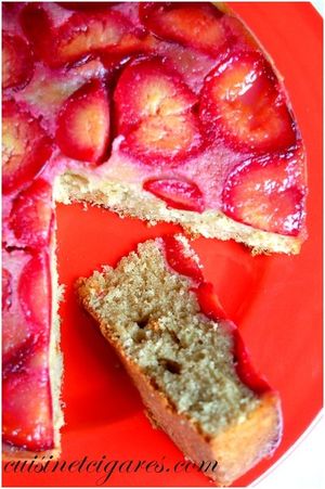 Gâteau Renversé aux Prunes Duo 1