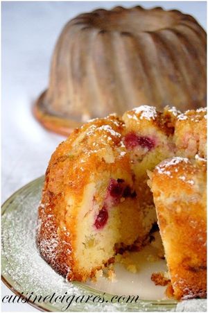 Moelleux Rhubarbe Griottes Amandes Duo 13